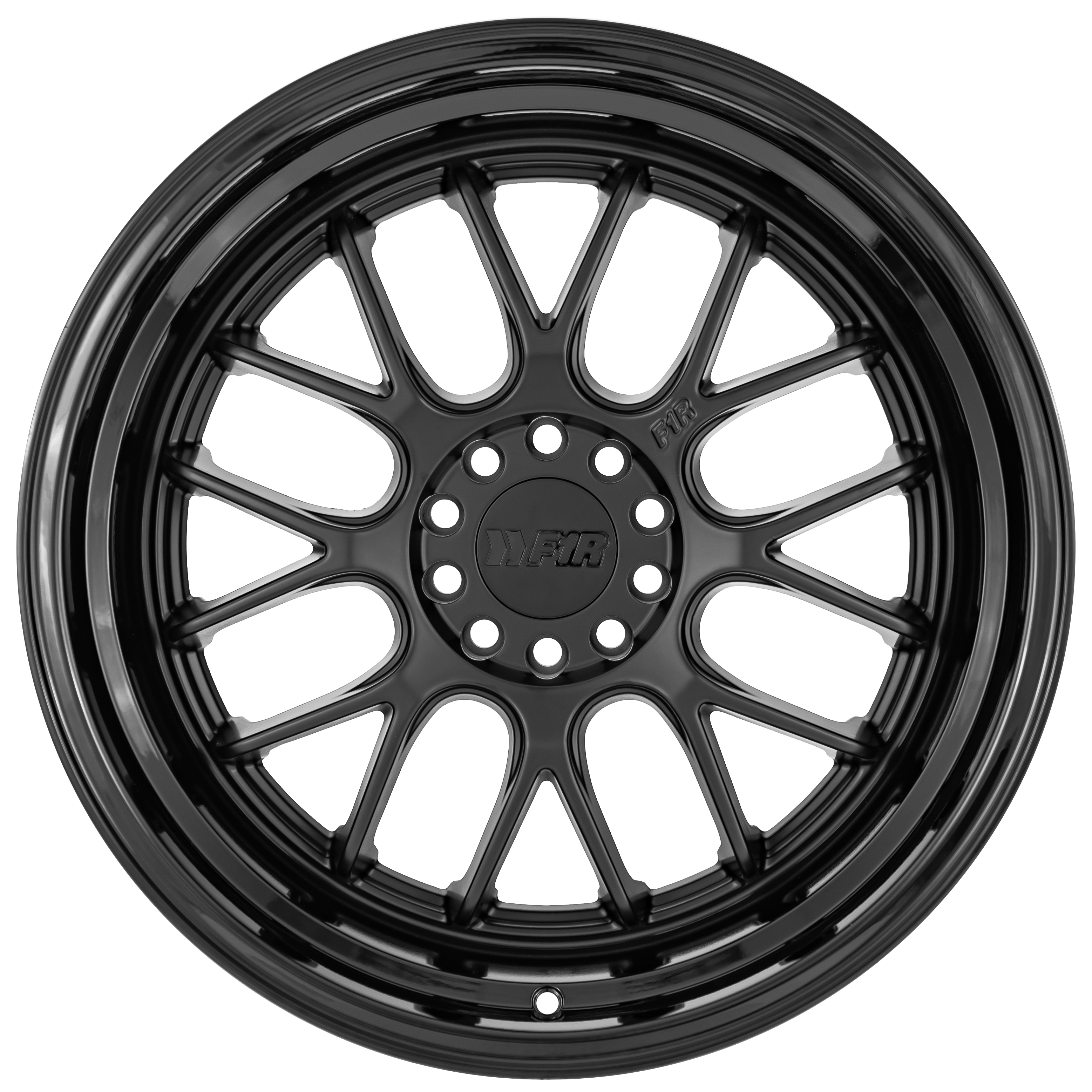 F21 Satin Black/Gloss Black Lip