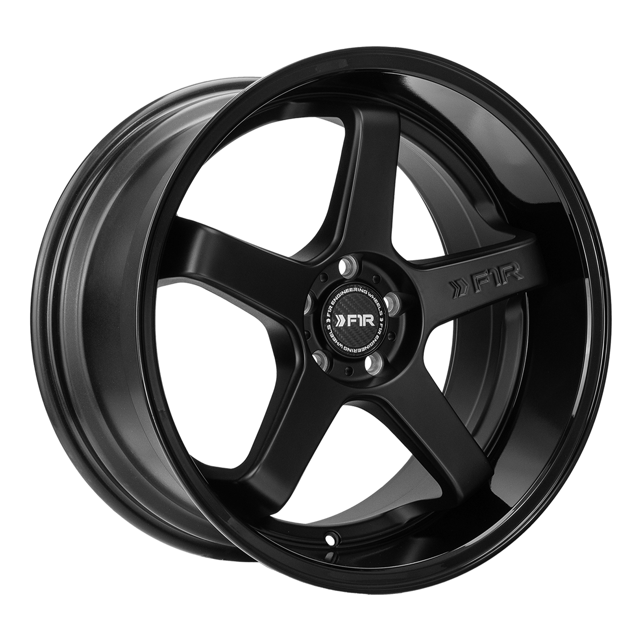 FC5 Matte Black/Gloss Black Lip