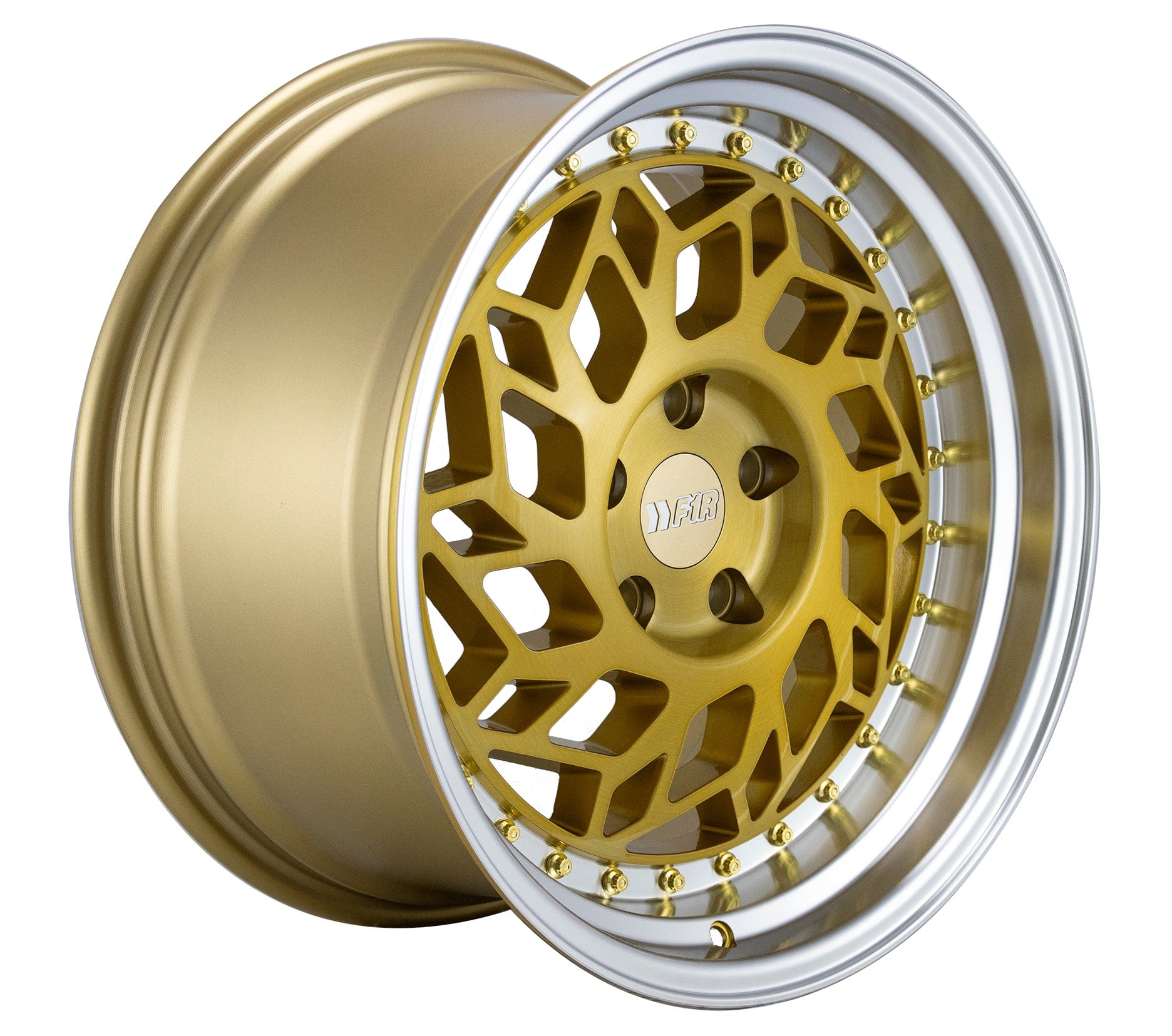 R32 Brushed Gold/Polish Lip