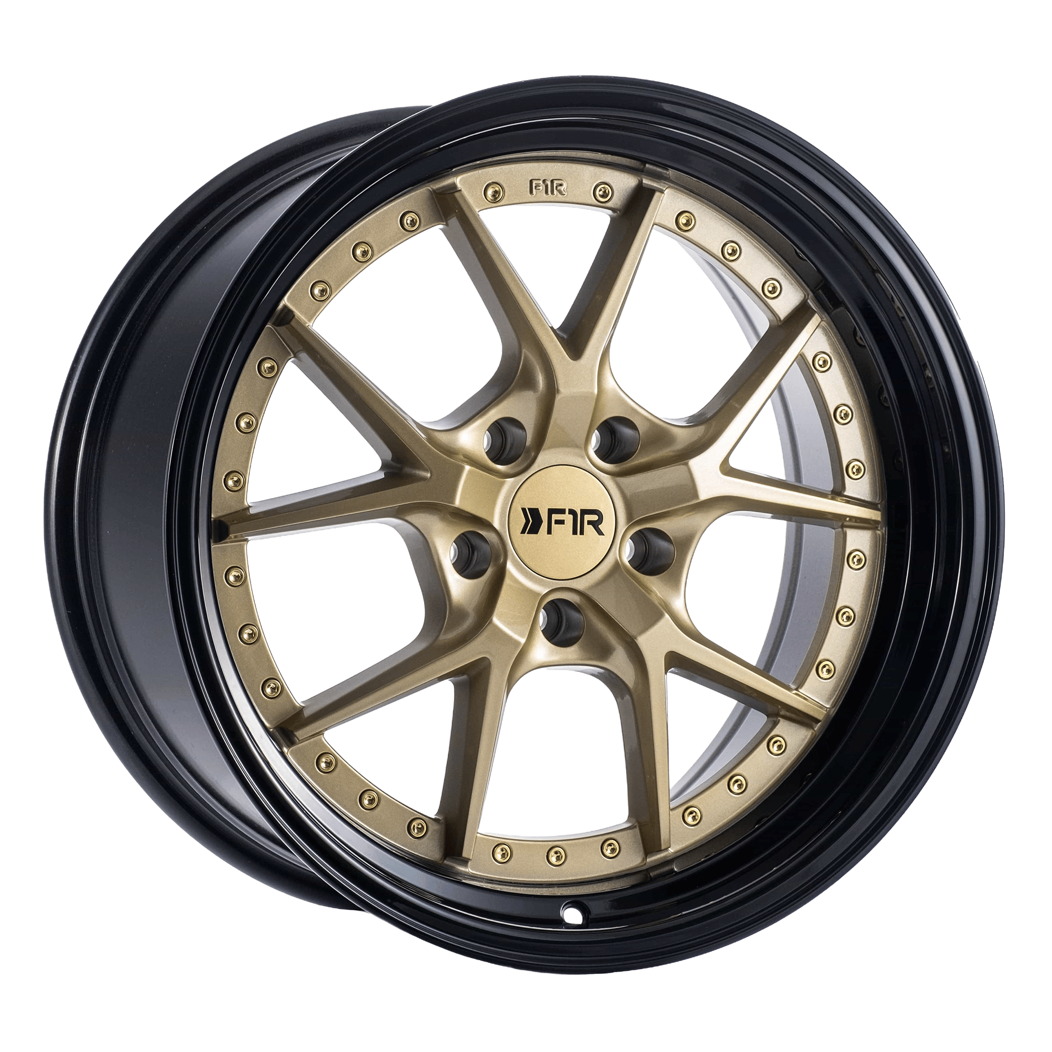 F105 Gold / Black Lip