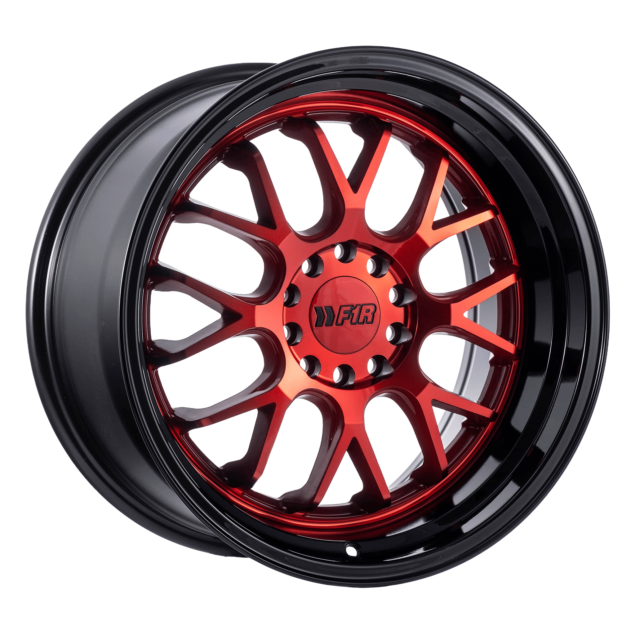 F21 Candy Red / Black Lip