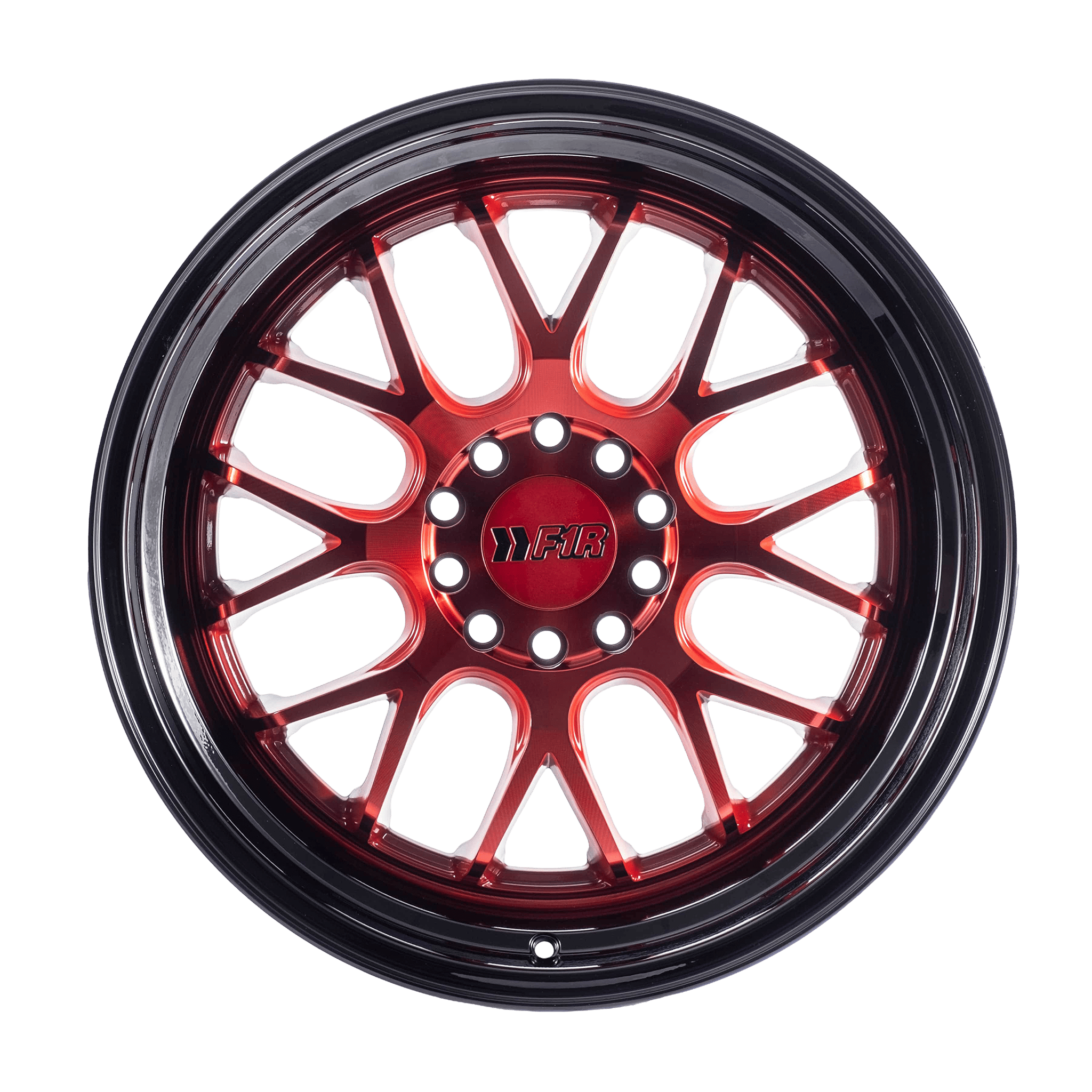 F21 Candy Red / Black Lip