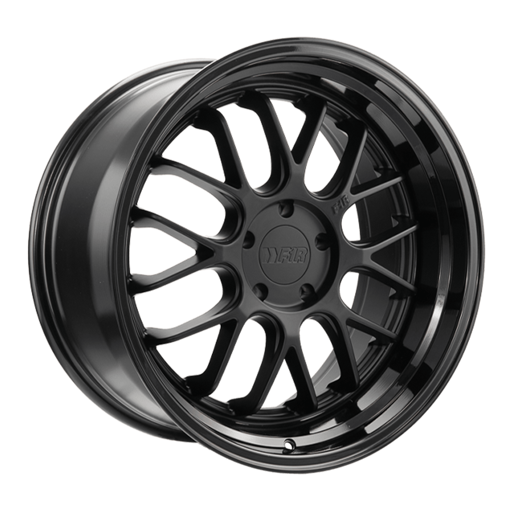 F21 Satin Black/Gloss Black Lip