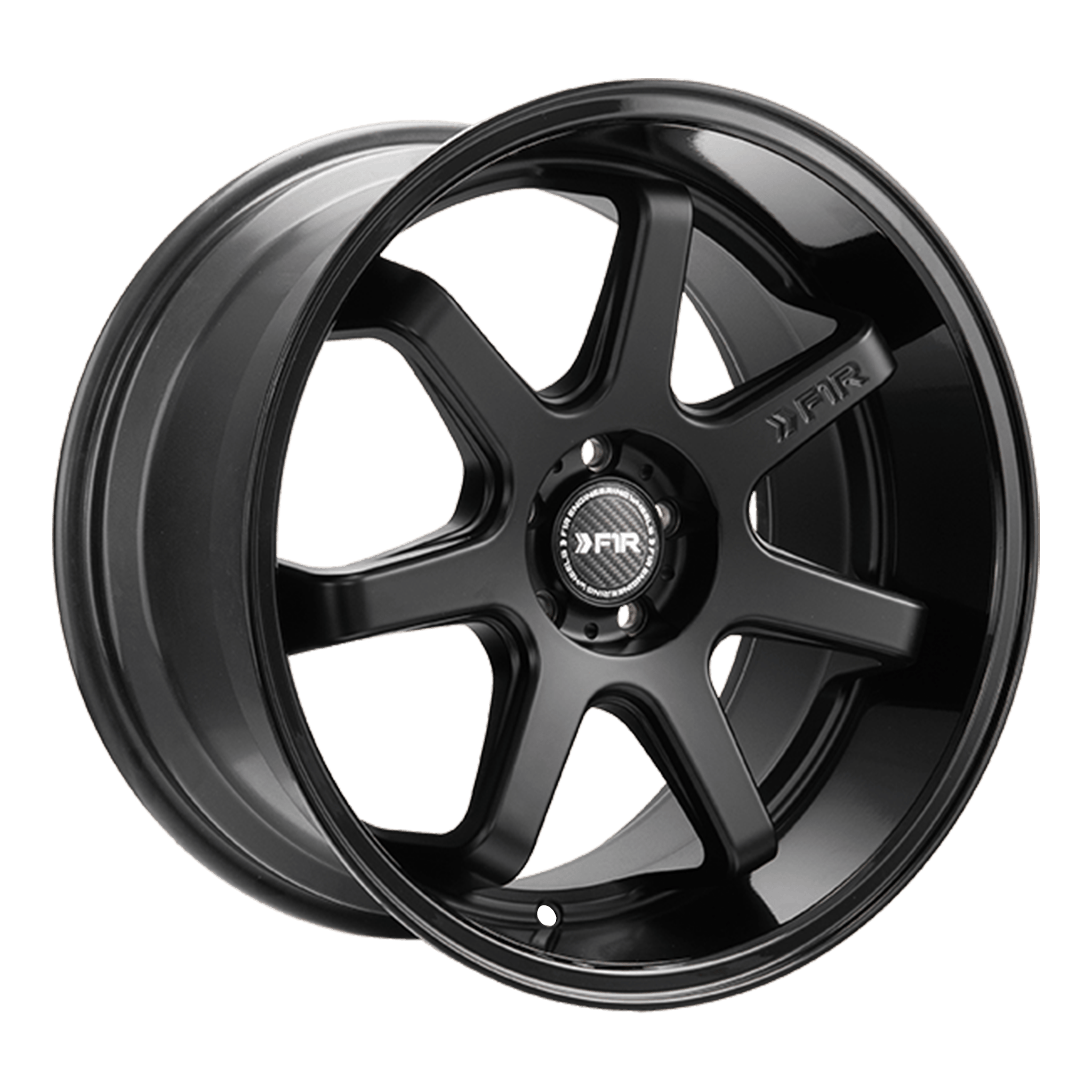 FC7 Matte Black/Gloss Black Lip