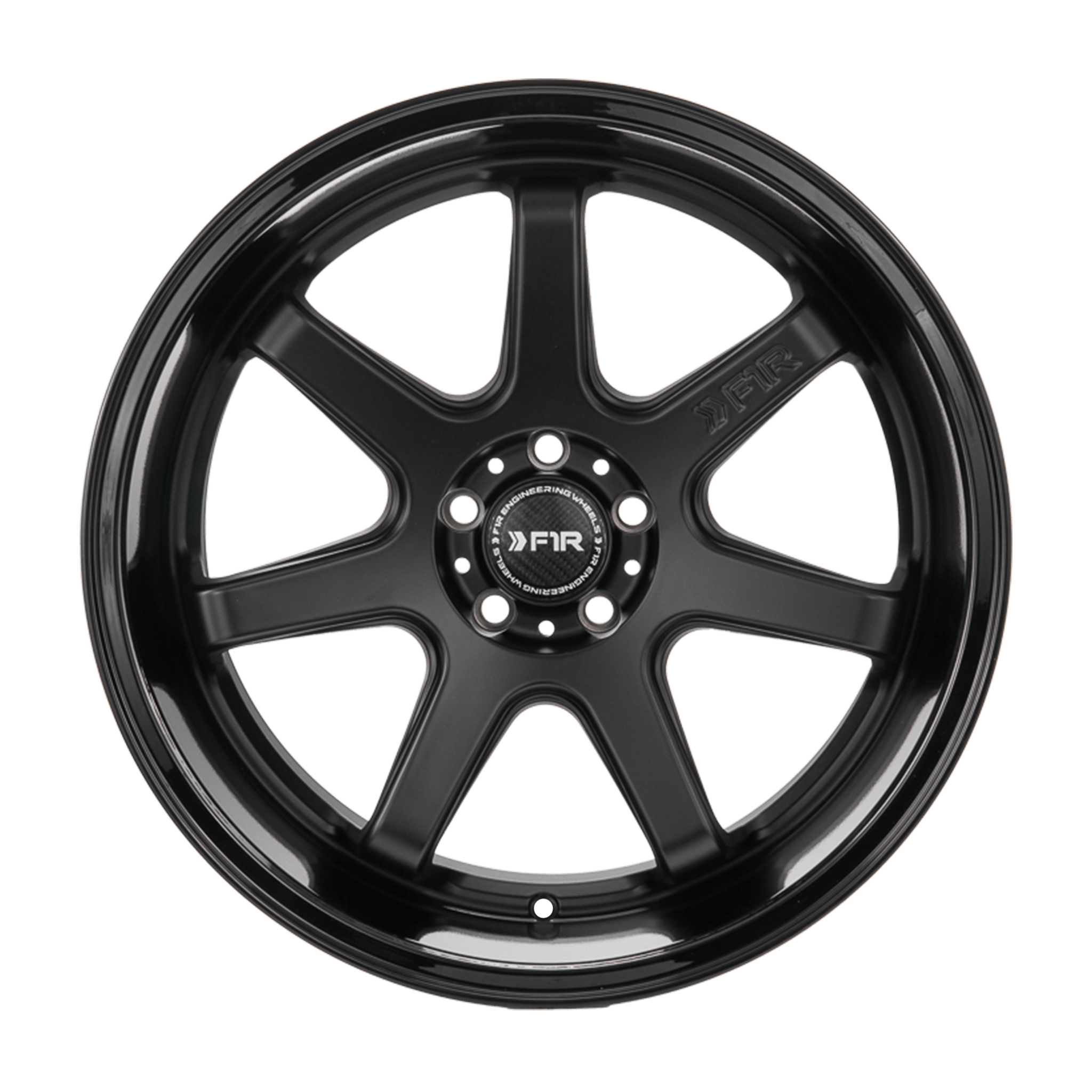 FC7 Matte Black/Gloss Black Lip