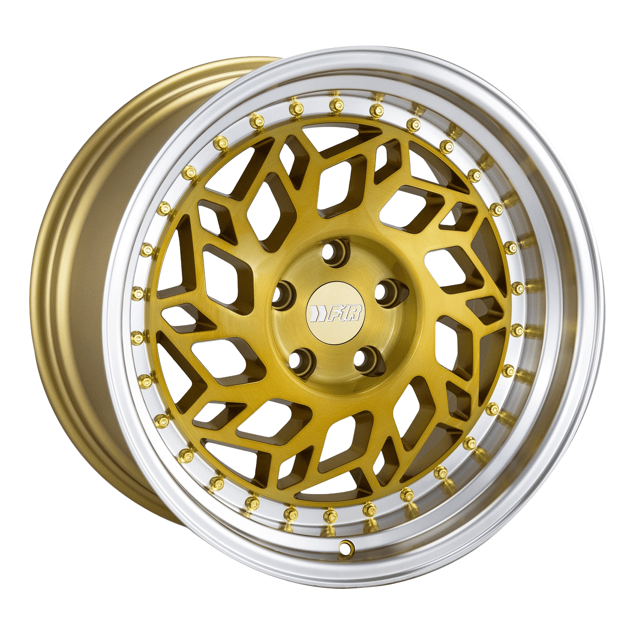 R32 Brushed Gold/Polish Lip