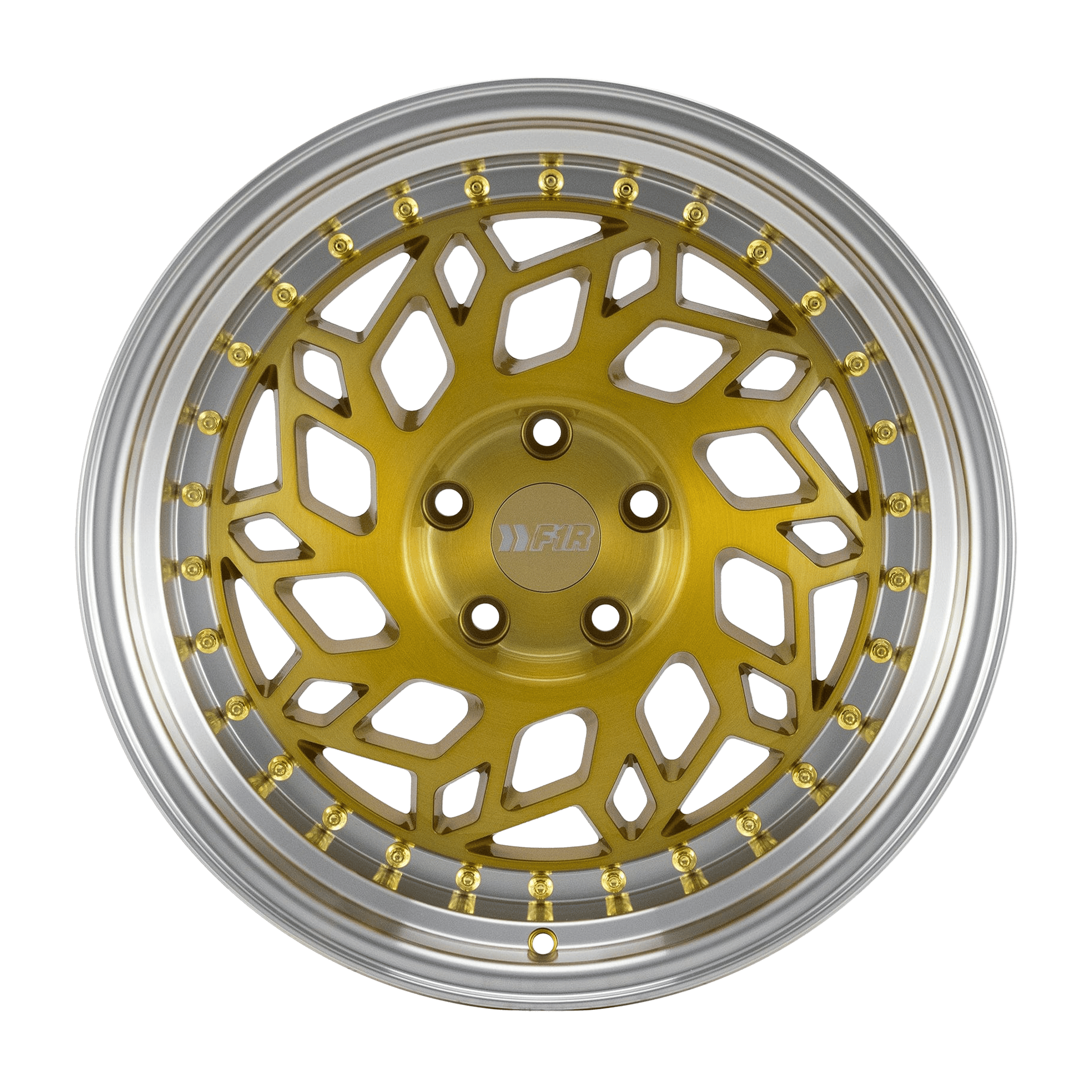 R32 Brushed Gold/Polish Lip